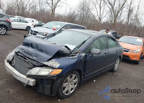 2007 Honda Civic Lx из США, поврежденный, VIN 1HGFA165X7L041729